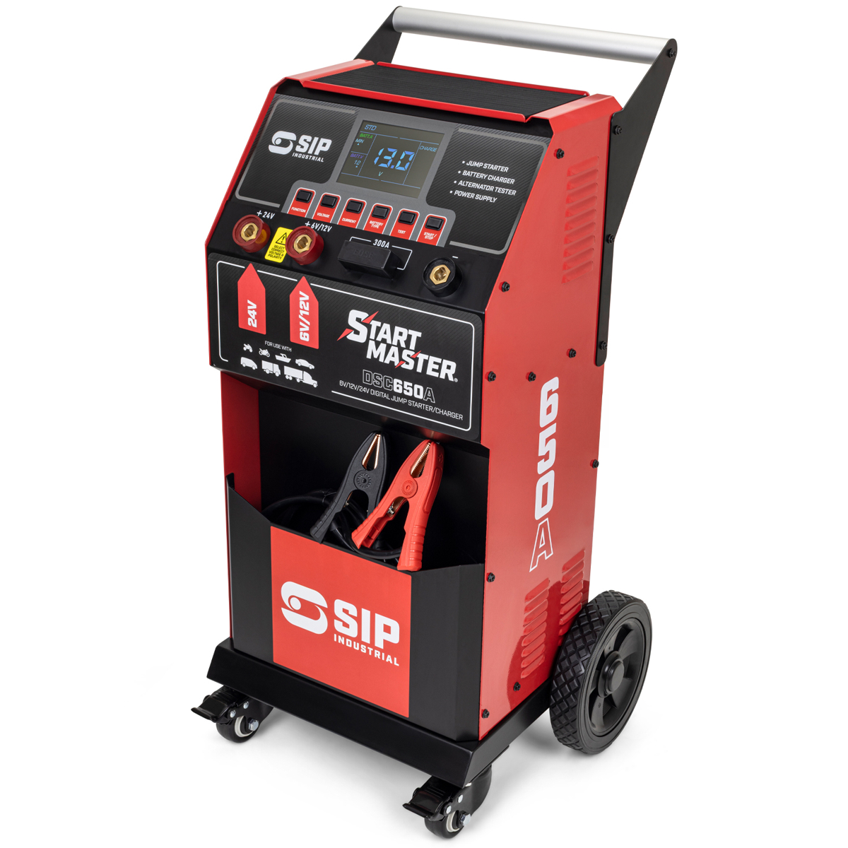 SIP STARTMASTER® DSC 650A 6V/12V/24V Jump Starter Charger